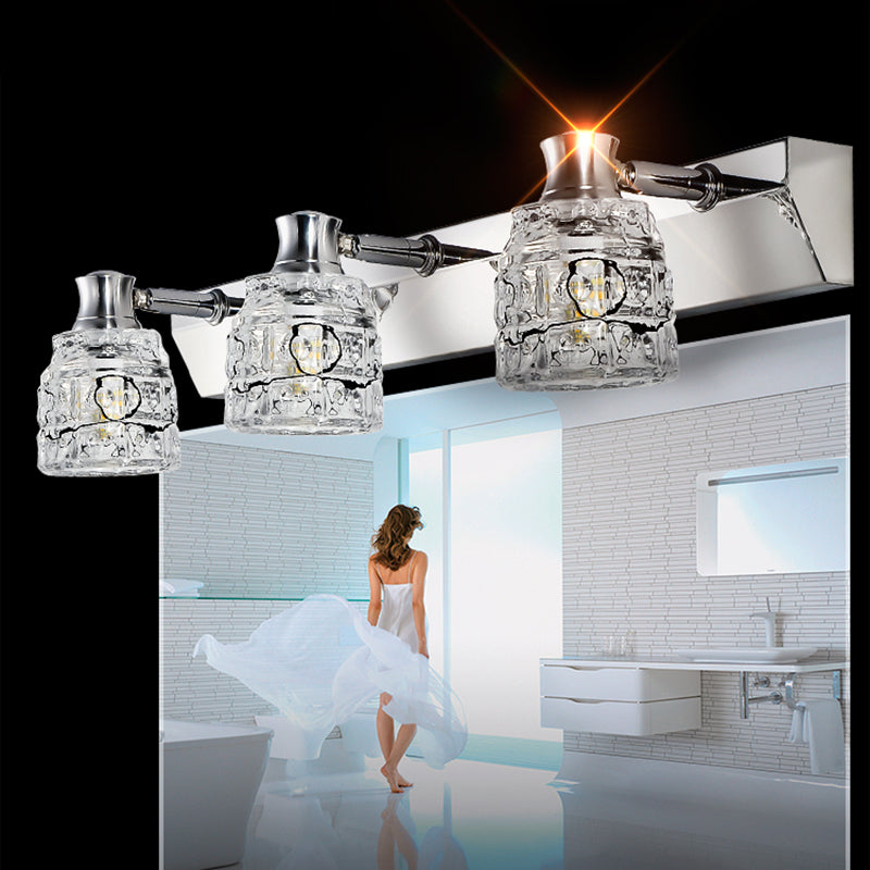 Lisslune | Armed Vanity Wall Lamp Fixtures Light Extravagance Retro Style Crystal Vanity Lights