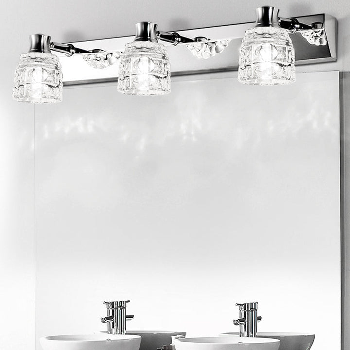 Lisslune | Armed Vanity Wall Lamp Fixtures Light Extravagance Retro Style Crystal Vanity Lights