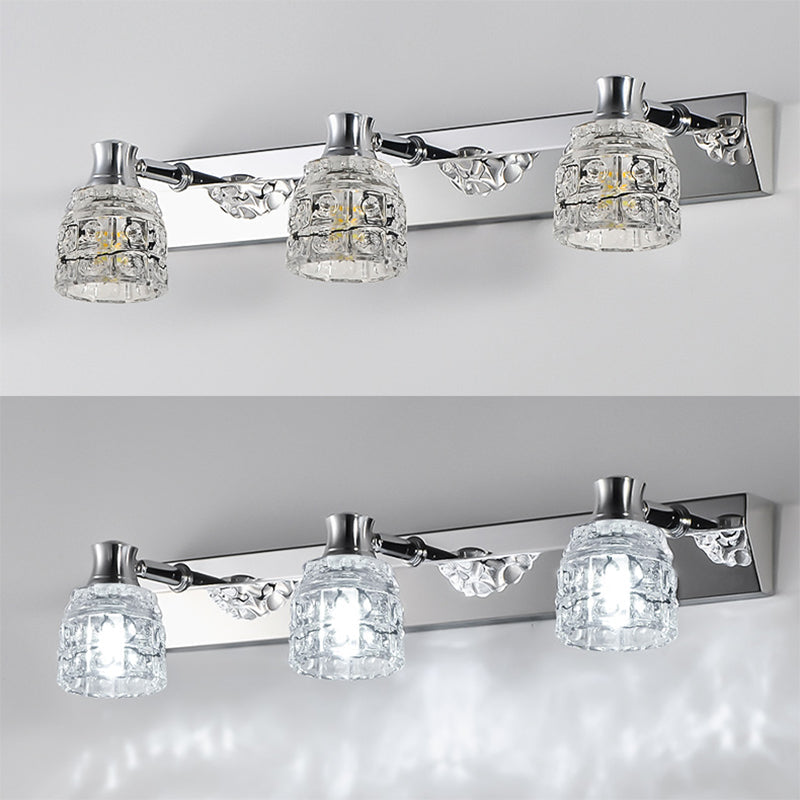 Lisslune | Armed Vanity Wall Lamp Fixtures Light Extravagance Retro Style Crystal Vanity Lights