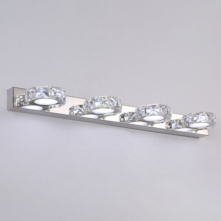 Lisslune | Circle Wall Lamp Lighting Modern Minimalist Style Crystal Vanity Light