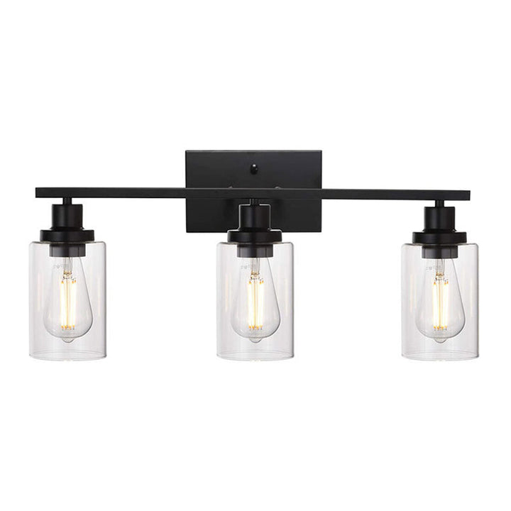Skørter | Cylindrical Wall Light Fixtures Retro Industrial Style Glass Vanity Light