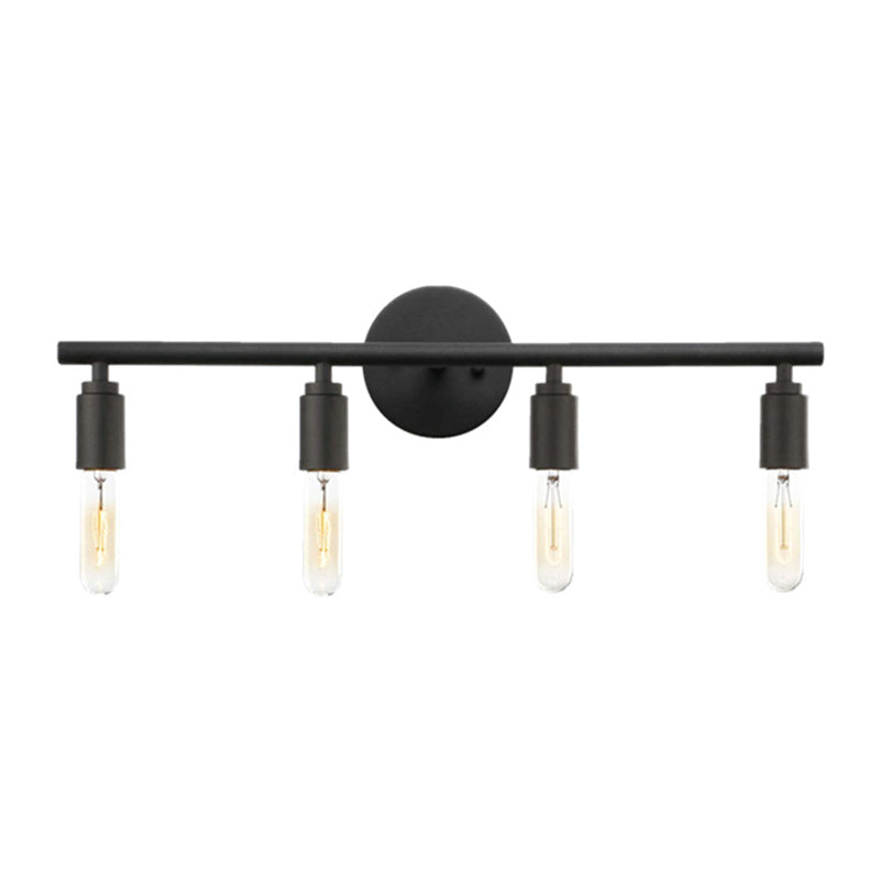 Skørter | Open Bulbs Vanity Wall Light Fixtures Retro Industrial Style Metal Vanity Light