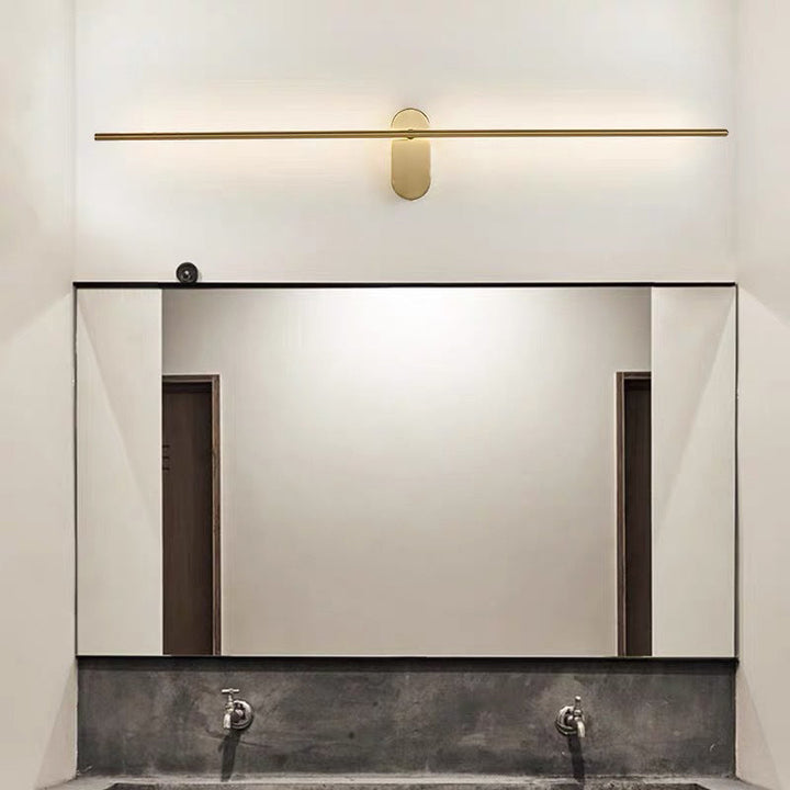 Skørter | Linear Stripes Wall Lighting Modern Metal Wall-Mount Lamp for Bedroom Living Room