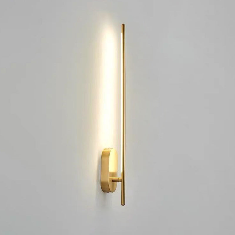 Skørter | Linear Stripes Wall Lighting Modern Metal Wall-Mount Lamp for Bedroom Living Room