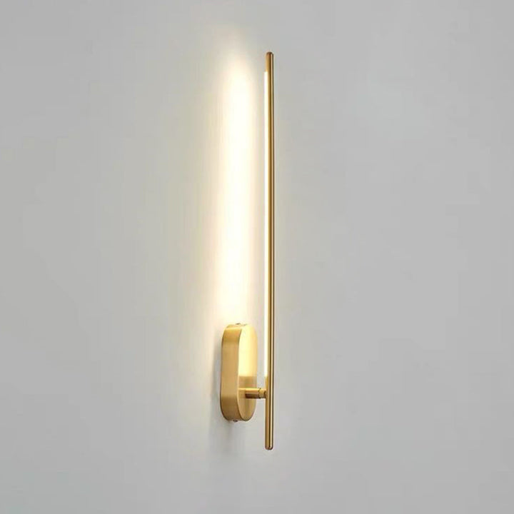 Skørter | Linear Stripes Wall Lighting Modern Metal Wall-Mount Lamp for Bedroom Living Room