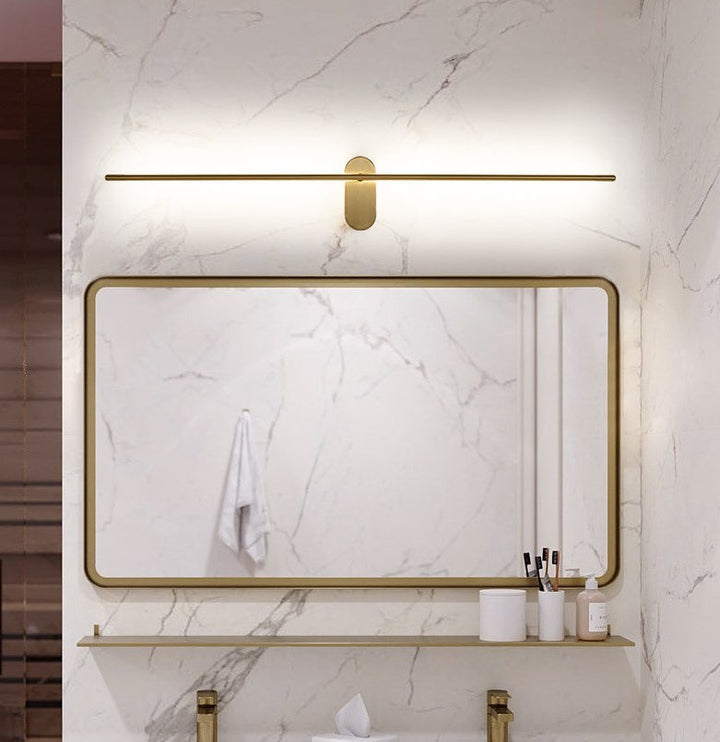 Skørter | Linear Stripes Wall Lighting Modern Metal Wall-Mount Lamp for Bedroom Living Room