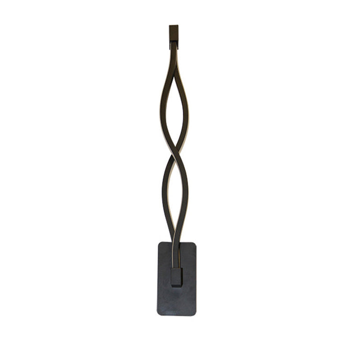 Skørter | Nordic Simplicity Wall Mount Light Fixture Twist Shape Art Wall Lamp for Living Room Bedroom