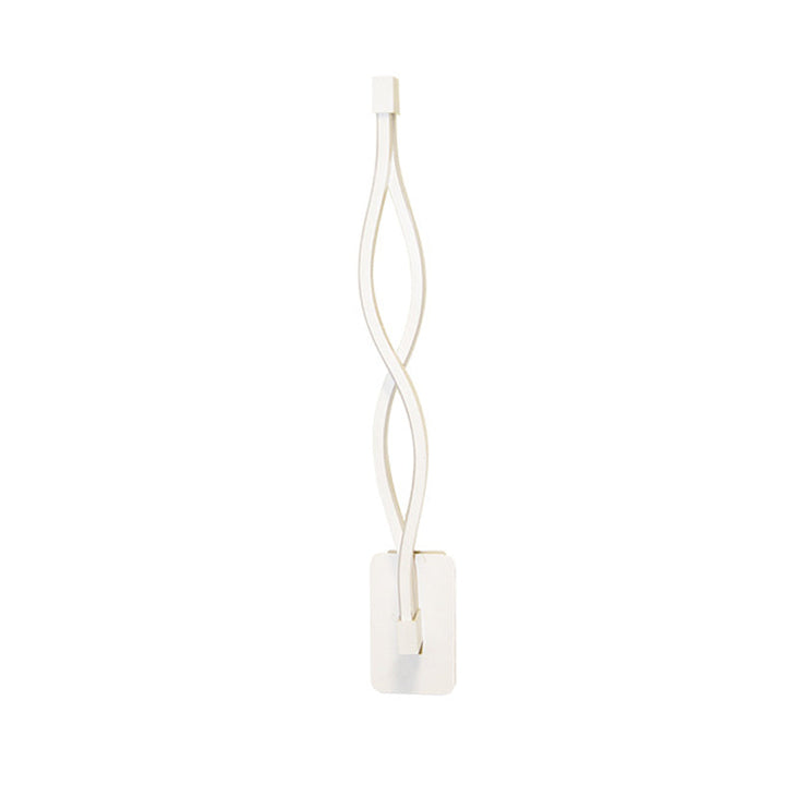 Skørter | Nordic Simplicity Wall Mount Light Fixture Twist Shape Art Wall Lamp for Living Room Bedroom