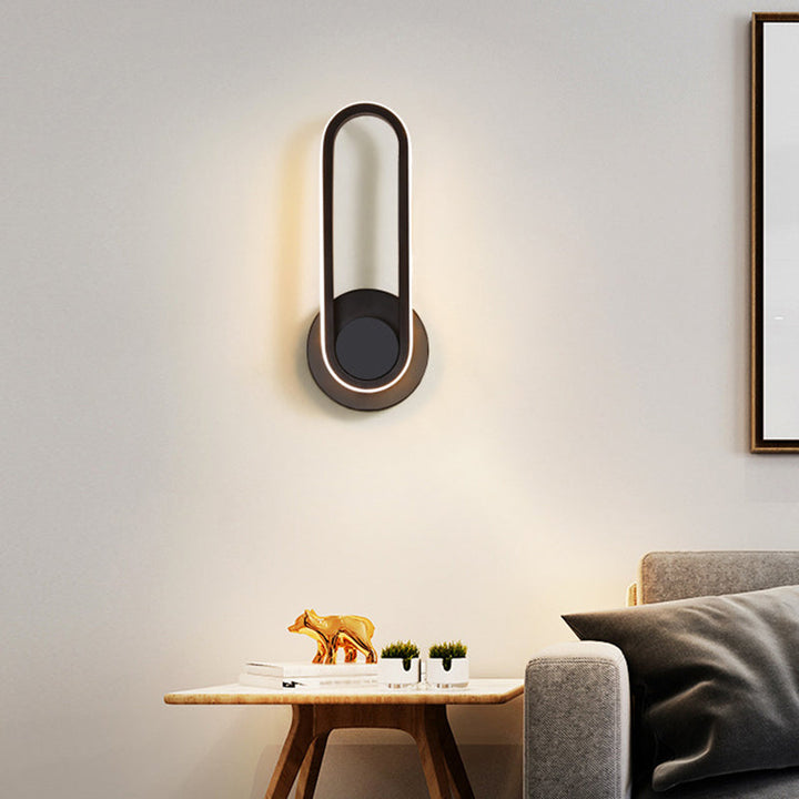 Skørter | Regular Modern Wall Lamp LED Metal Bed Lamps with Rotatable Head