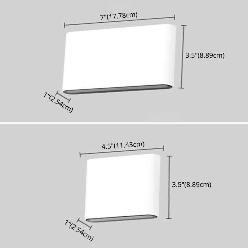 Lisslune | Up and Down Light Wall Mounted Lamp Simplicity Waterproof Wall Light for the Living Room