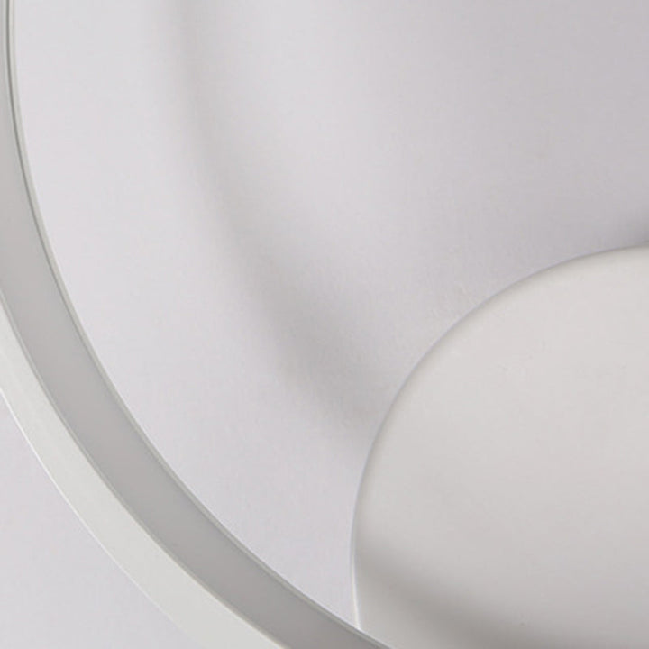 Lisslune | Contemporary LED Wall Light Creative Metal Circle Shade Wall Light for the Bedroom