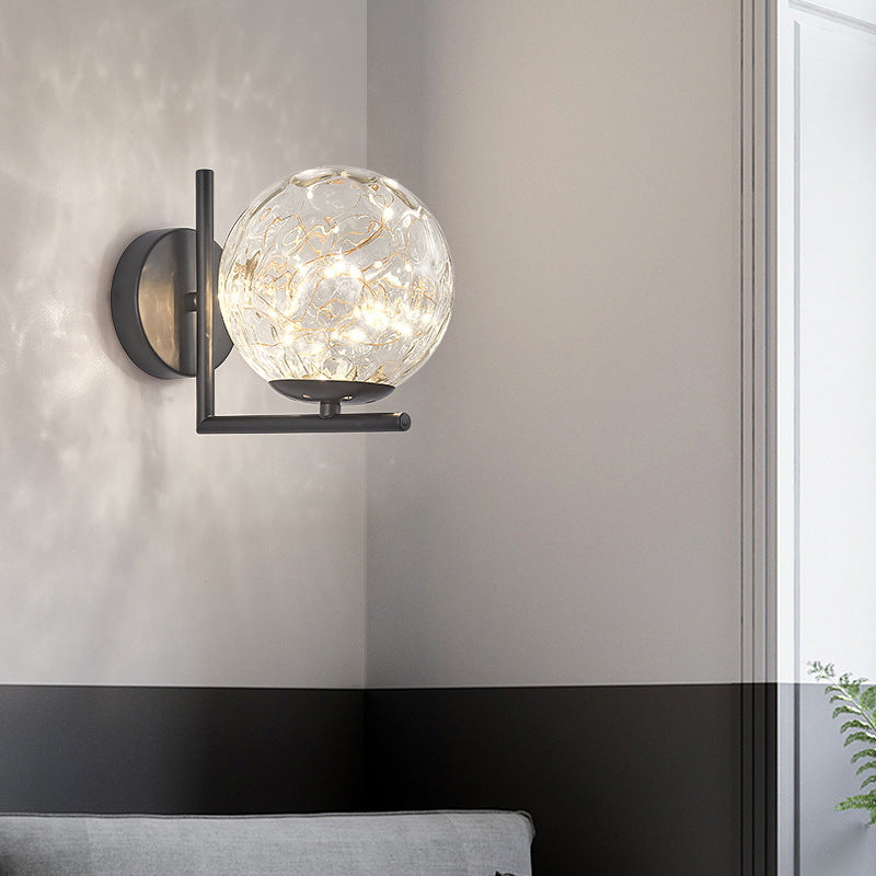 Skørter | 1 Head Ambient Lighting Wall Lamp Creative Star Light Wall Lamp for Bedroom