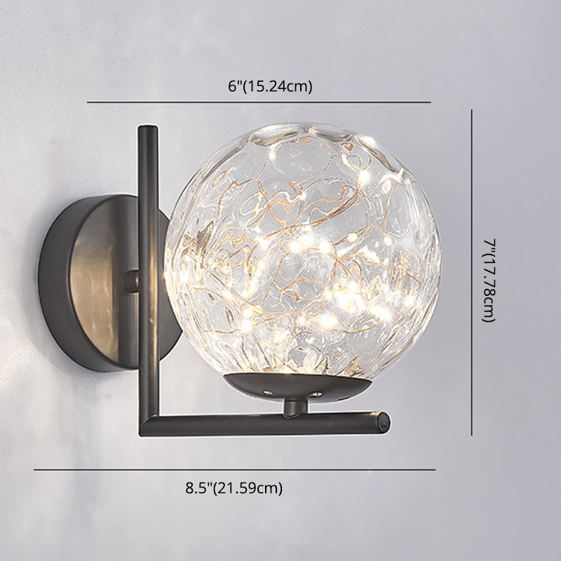 Skørter | 1 Head Ambient Lighting Wall Lamp Creative Star Light Wall Lamp for Bedroom