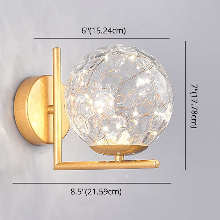 Skørter | 1 Head Ambient Lighting Wall Lamp Creative Star Light Wall Lamp for Bedroom