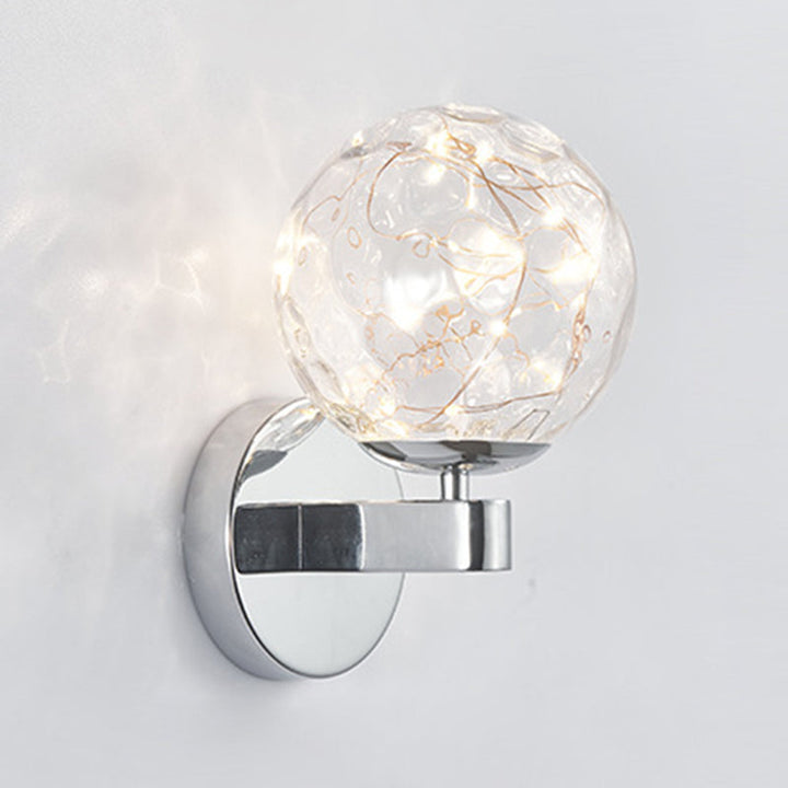 Lisslune | Nordic Modern Wall Light Round Shape Star Wall Lamp for Bedroom Living Room
