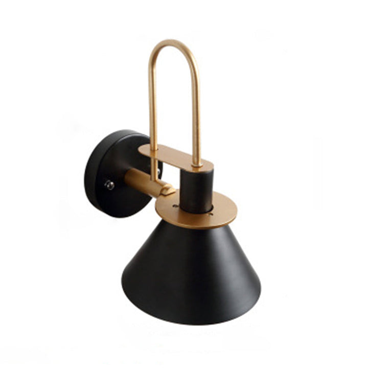 Skørter | Macaroon Style Wall Light Metal Colorful Wall Lamp for Hotel Bedroom