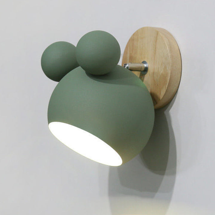 Lisslune | Lover Mickey Wall Lamp Nordic Macaroon Wall Lamp with Adjustable Head