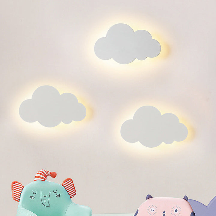 Skørter | Cloud-shaped Macaroon Wall Lamp Colorful Acrylic Shade Wall Lamp for Bedroom