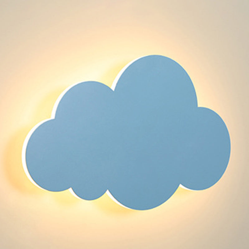 Skørter | Cloud-shaped Macaroon Wall Lamp Colorful Acrylic Shade Wall Lamp for Bedroom