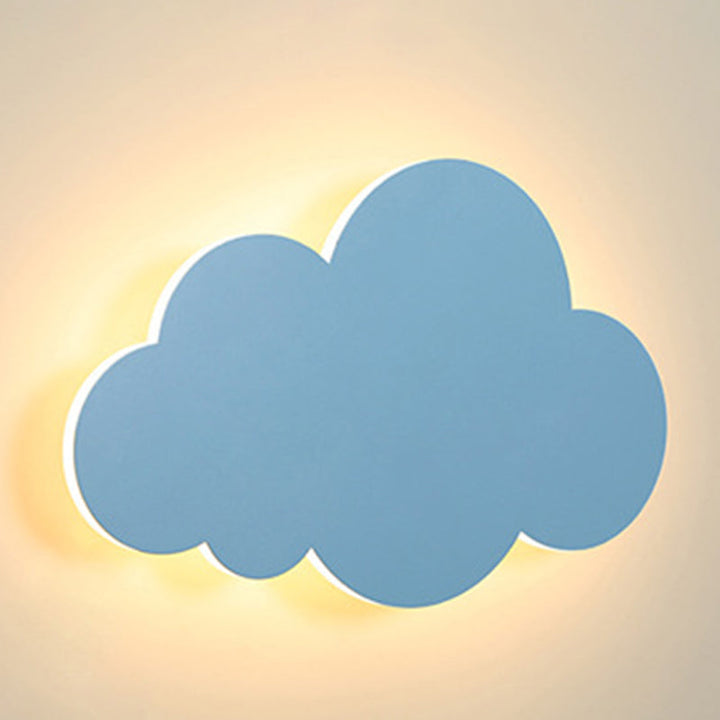 Skørter | Cloud-shaped Macaroon Wall Lamp Colorful Acrylic Shade Wall Lamp for Bedroom