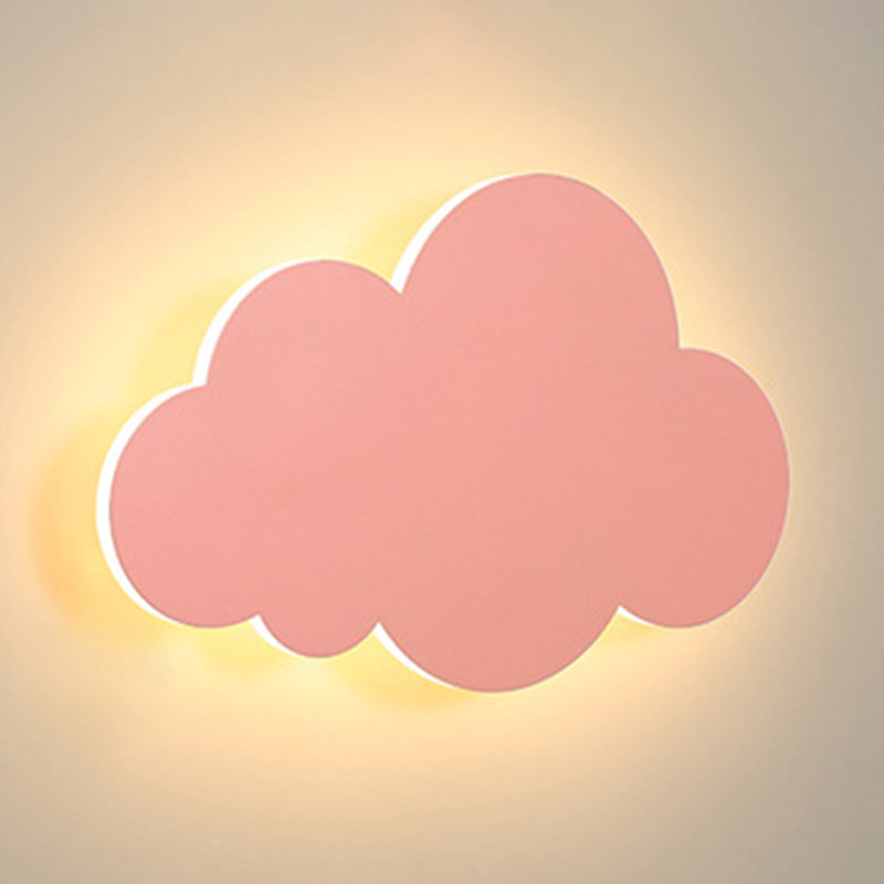 Skørter | Cloud-shaped Macaroon Wall Lamp Colorful Acrylic Shade Wall Lamp for Bedroom