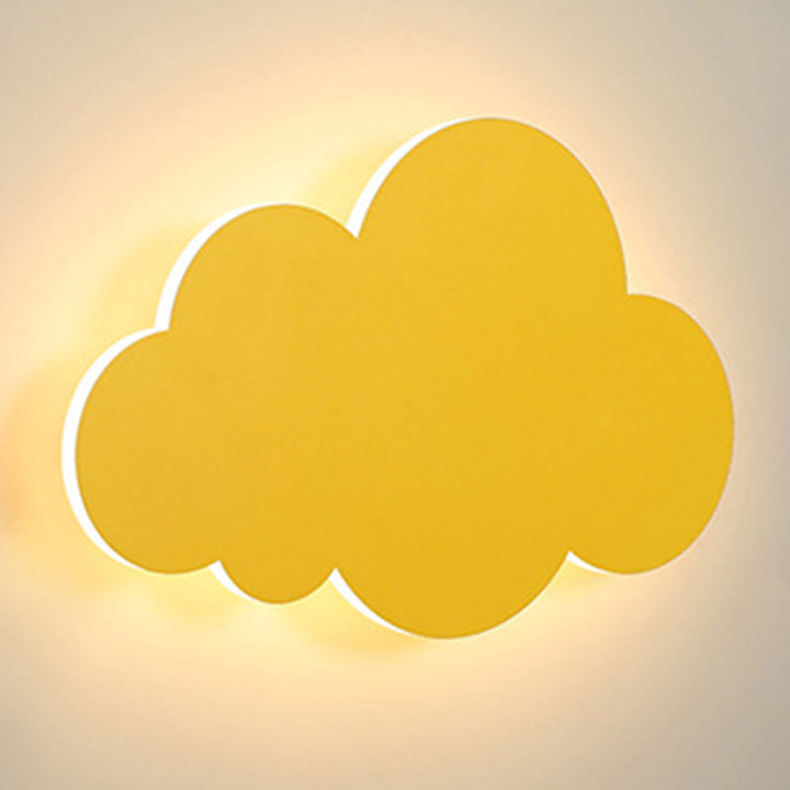 Skørter | Cloud-shaped Macaroon Wall Lamp Colorful Acrylic Shade Wall Lamp for Bedroom