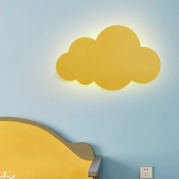 Skørter | Cloud-shaped Macaroon Wall Lamp Colorful Acrylic Shade Wall Lamp for Bedroom
