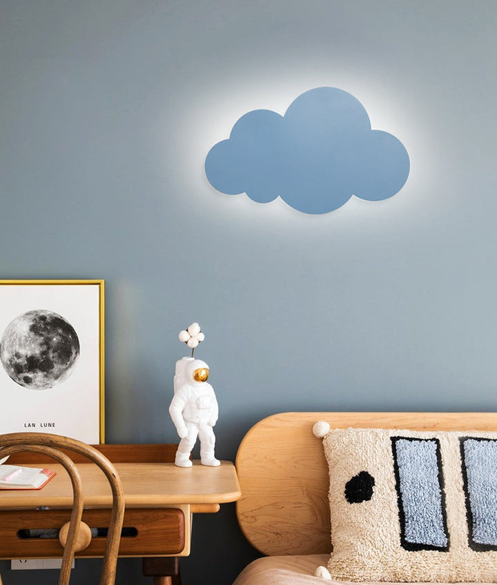 Skørter | Cloud-shaped Macaroon Wall Lamp Colorful Acrylic Shade Wall Lamp for Bedroom