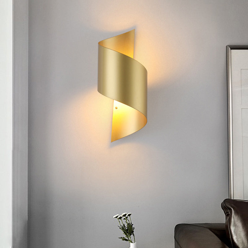 Lisslune | Mid-Century Wall Light Sconces Twist Ambient Lighting Wall Mount Lamp for Bedroom Living Room