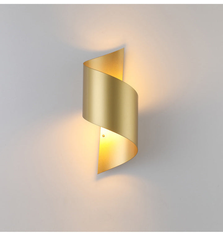 Lisslune | Mid-Century Wall Light Sconces Twist Ambient Lighting Wall Mount Lamp for Bedroom Living Room