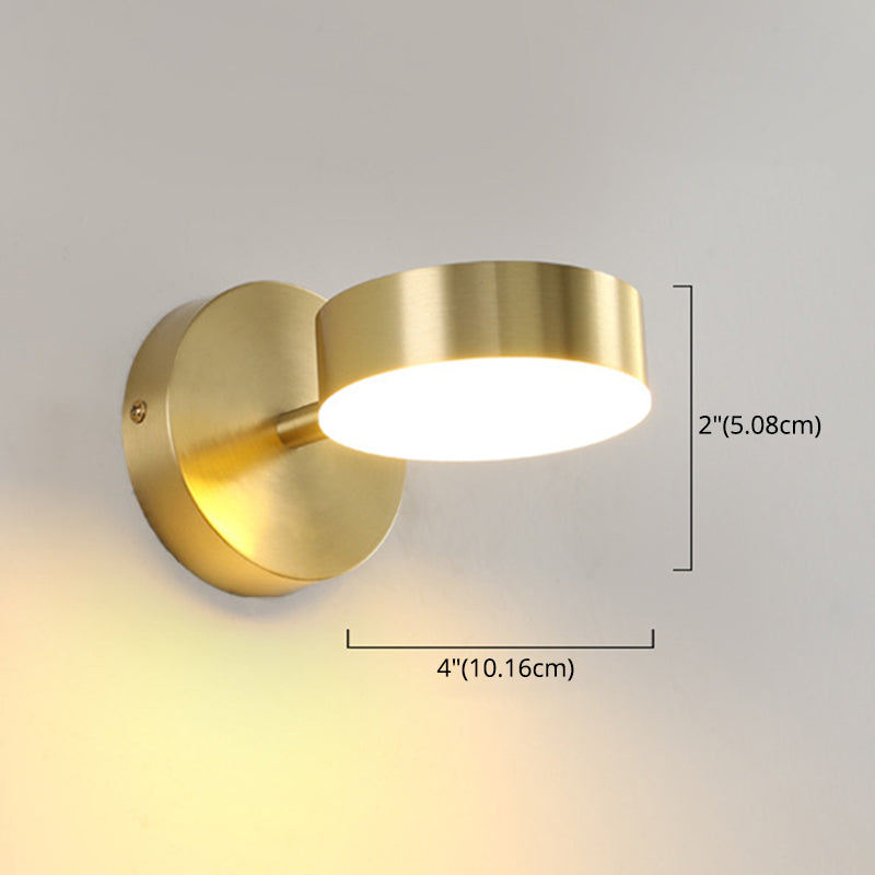 Lisslune | LED Postmodern Style Wall Lamp 1 Head Downlight Wall Mounted Lamp for Bedroom