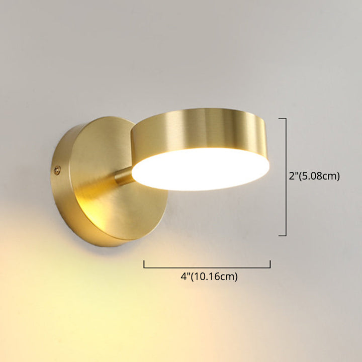 Lisslune | LED Postmodern Style Wall Lamp 1 Head Downlight Wall Mounted Lamp for Bedroom