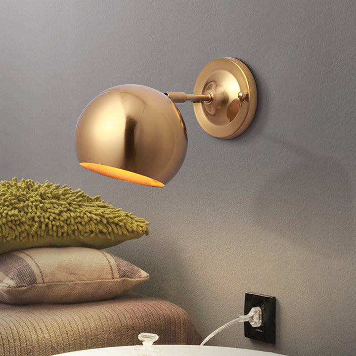 Skørter | Postmodern Personality Wall-Mounted Light Fixture 1 Head Metal Wall Lamps for Bedroom