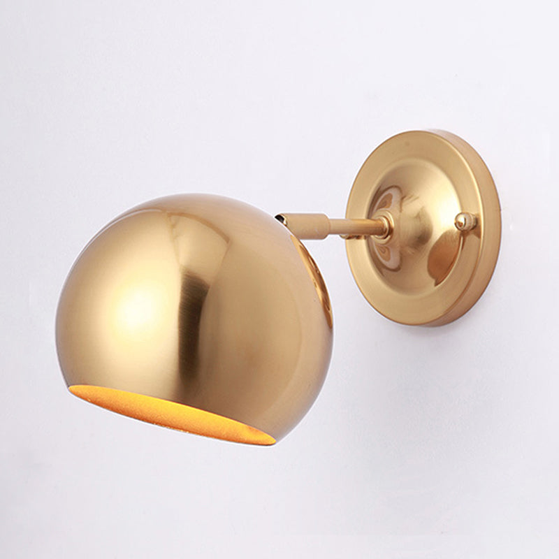Skørter | Postmodern Personality Wall-Mounted Light Fixture 1 Head Metal Wall Lamps for Bedroom