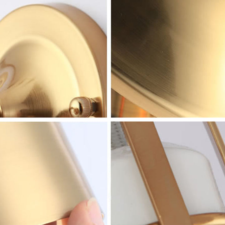 Skørter | Postmodern Personality Wall-Mounted Light Fixture 1 Head Metal Wall Lamps for Bedroom