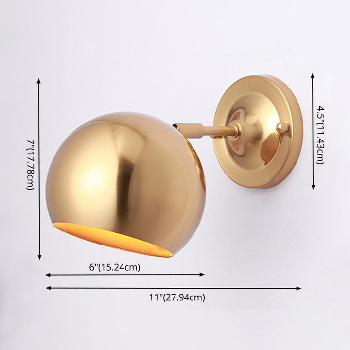 Skørter | Postmodern Personality Wall-Mounted Light Fixture 1 Head Metal Wall Lamps for Bedroom
