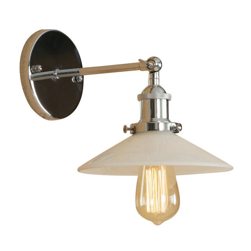 Lisslune | Transparent Glass Shade Wall Light Single Light Indoor Decoration Wall Mount Light