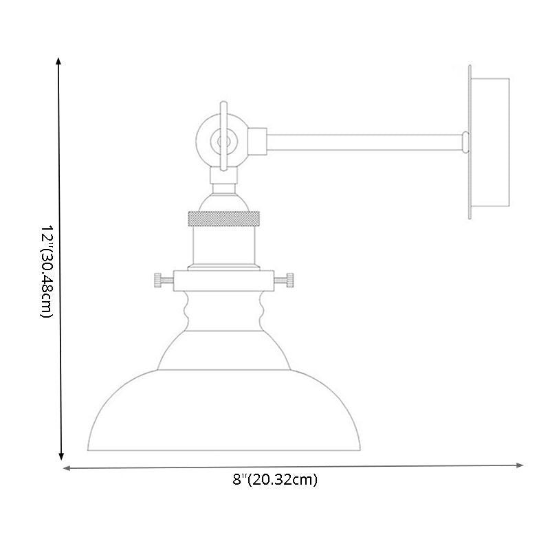 Lisslune | Bar interior decoration wall sconce glass shade wall lighting with golden fitting