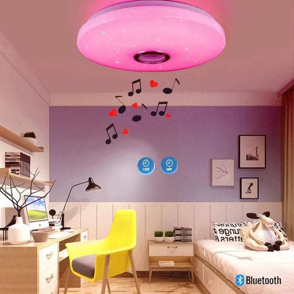 Lisslune | Modern ceiling light with built-in speaker