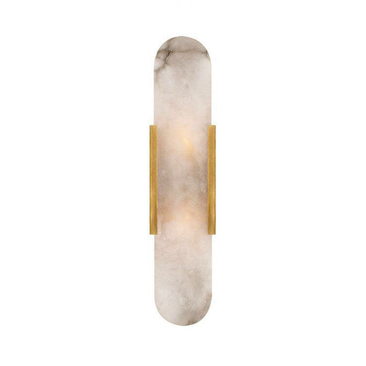Skørter | 2 Lights Bar Ceiling Light Colonial Gold/Black Marble Wall Lighting for Dining Room
