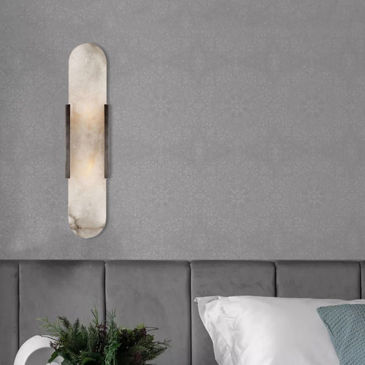 Skørter | 2 Lights Bar Ceiling Light Colonial Gold/Black Marble Wall Lighting for Dining Room