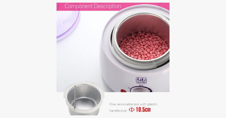 Lisslune | Compact wax bean heating device