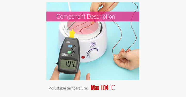 Lisslune | Compact wax bean heating device