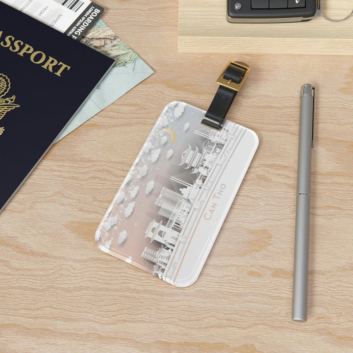 Lisslune | Personalized Luxury Acrylic Luggage Tag Collection: Enhance Your Travel Experience
