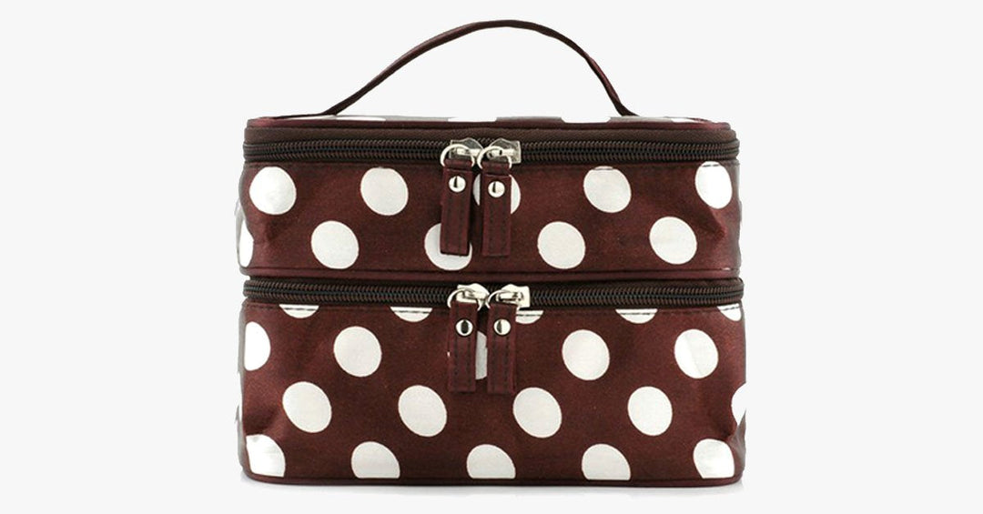 Lisslune | Polka Dot Make Up Bag