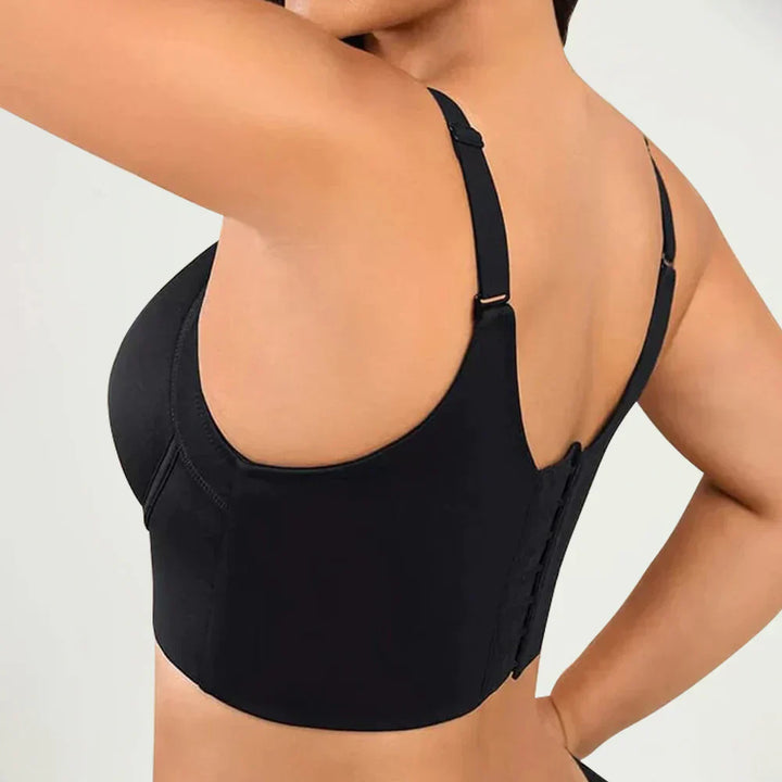 Lisslune | Bra shapewear with deep cups – supportive and flattering design – all-day comfort – wall clock