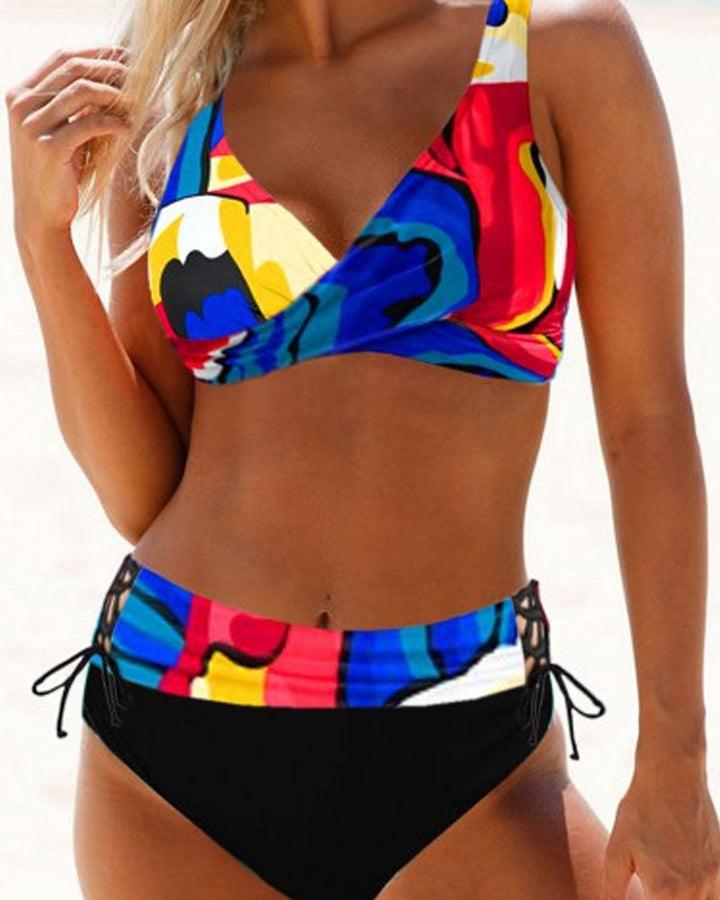 Lisslune | Striped Bikini
