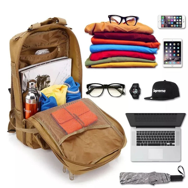 Lisslune | Emergency Tactical Backpack – Waterproof, Essential for Survival