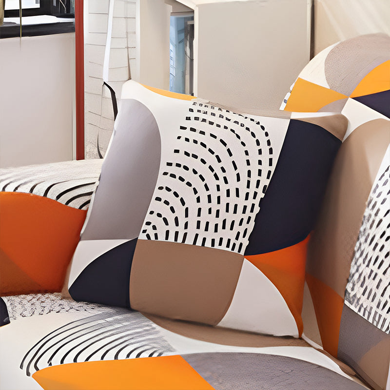 Lisslune | Simple Printed Elastic Sofa Cover
