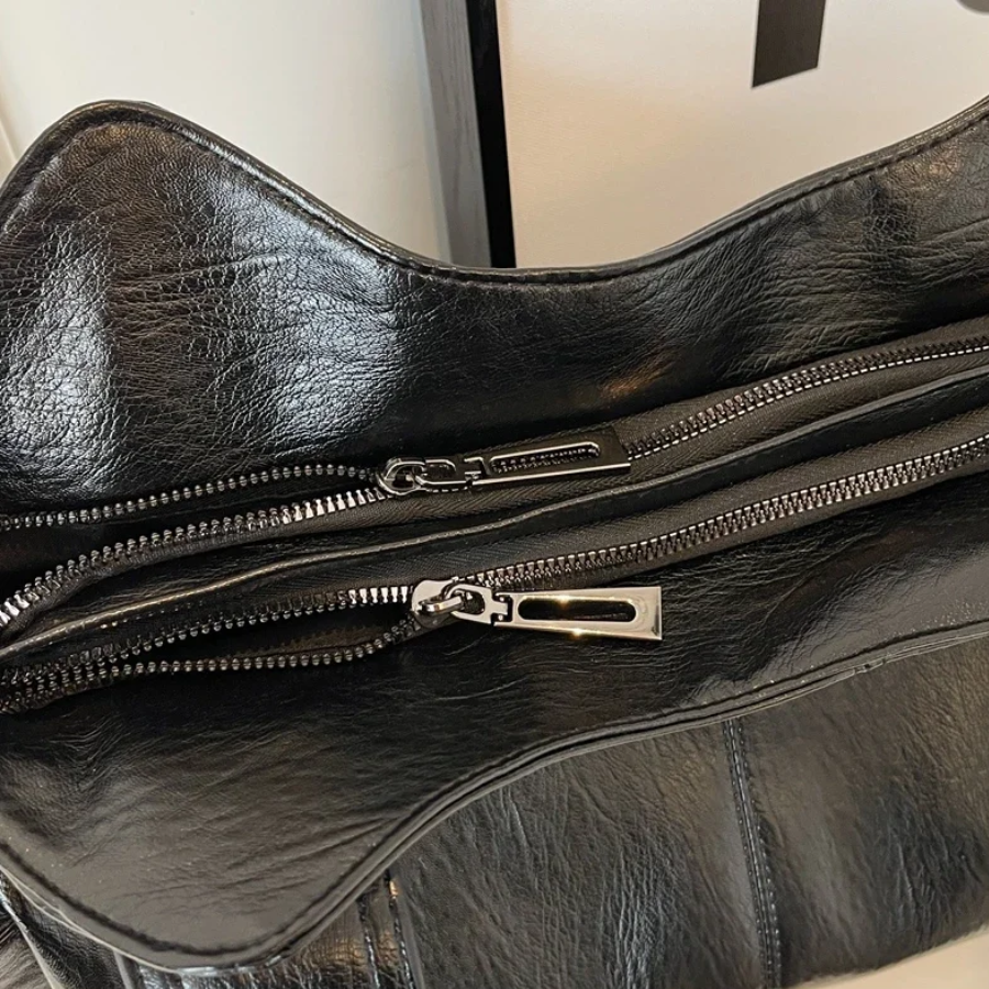 Lisslune | Women’s Classic Multi-Compartment Shoulder Bag – Alma